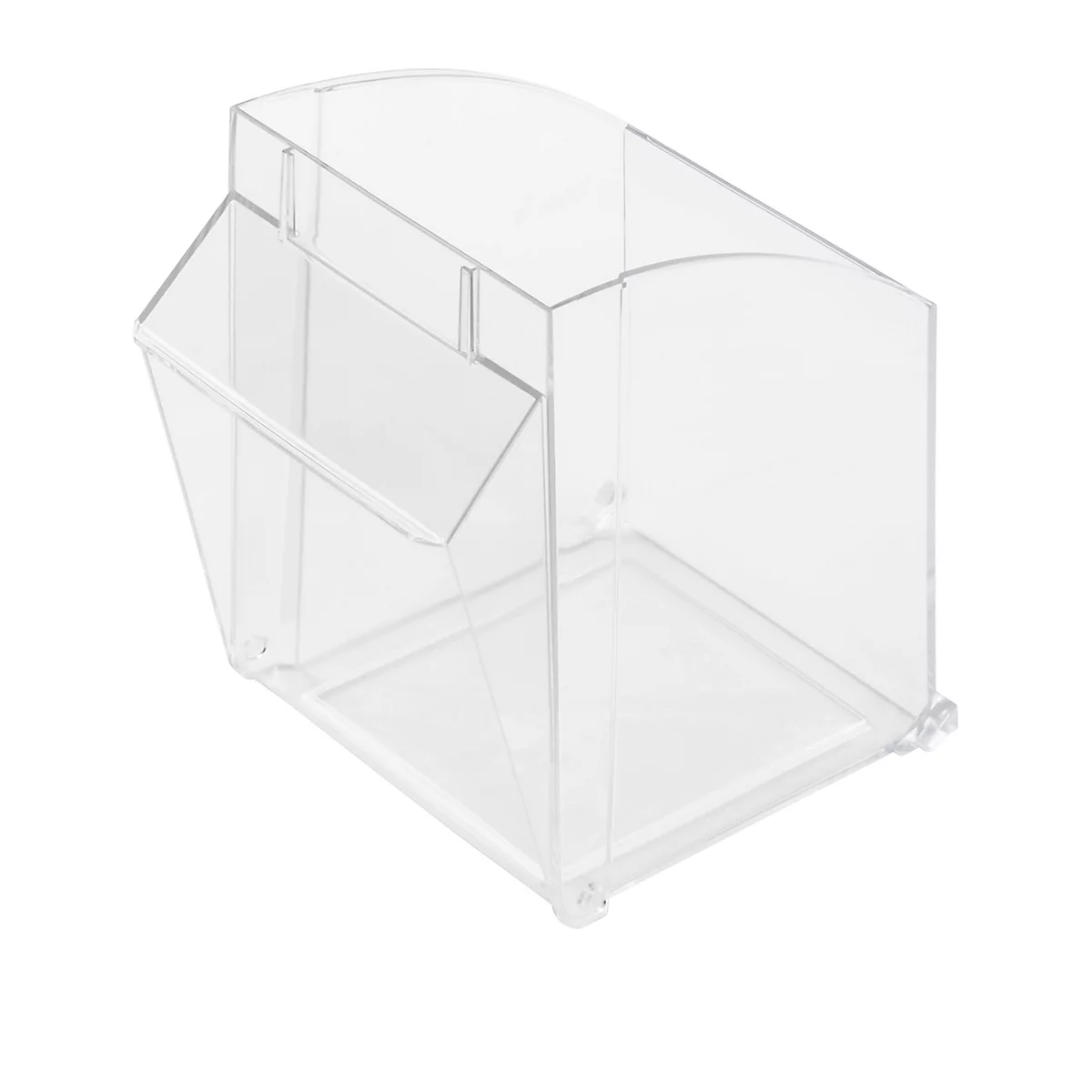 Boîte de rechange pour le rangement à compartiments multiples des petits objets MultiStore, taille 4, vol. 2,1 l, L 128 x P 128 x H 133 mm, polystyrène, 1 pièce