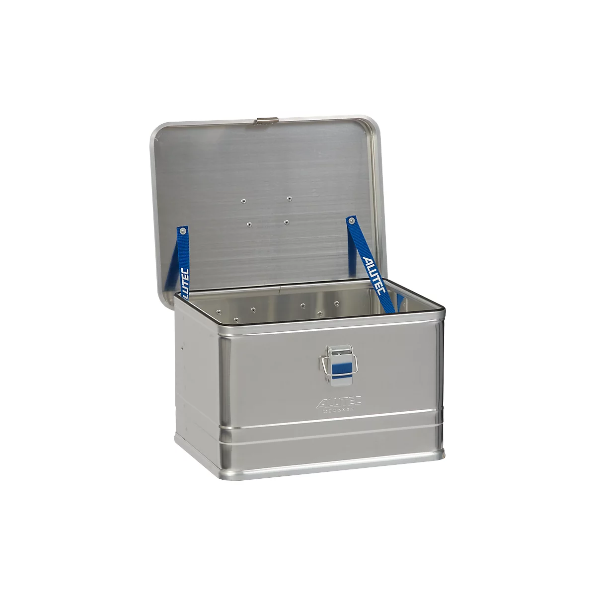 Boîte de transport Alutec COMFORT 30, aluminium, 30 L, L 430 x l. 335 x H 273 mm, couvercle solide