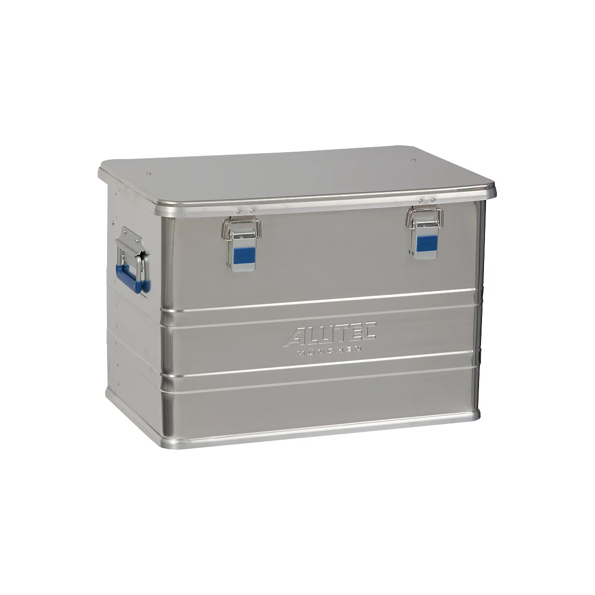 Boîte de transport Alutec COMFORT 73, aluminium, 73 L, L 580 x l. 385 x H 398 mm, couvercle solide