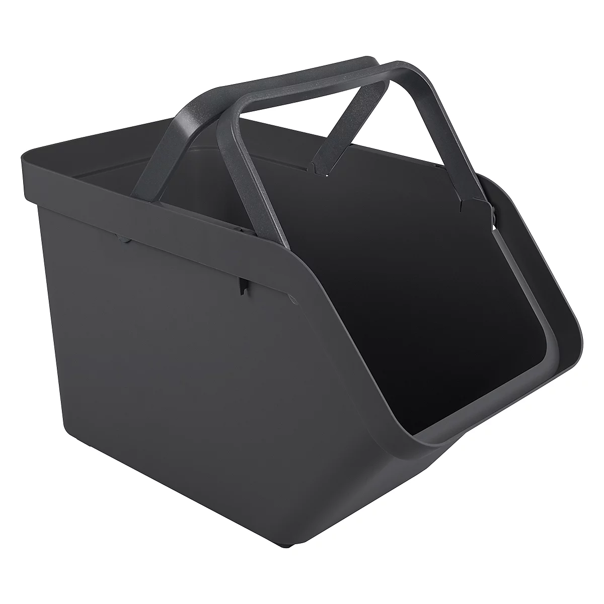 Boîte de transport Sunware® Sigma Home, volume 30 l, poignées rabattables, L 493 x l 270 x H 298 mm, polypropylène recyclé, anthracite