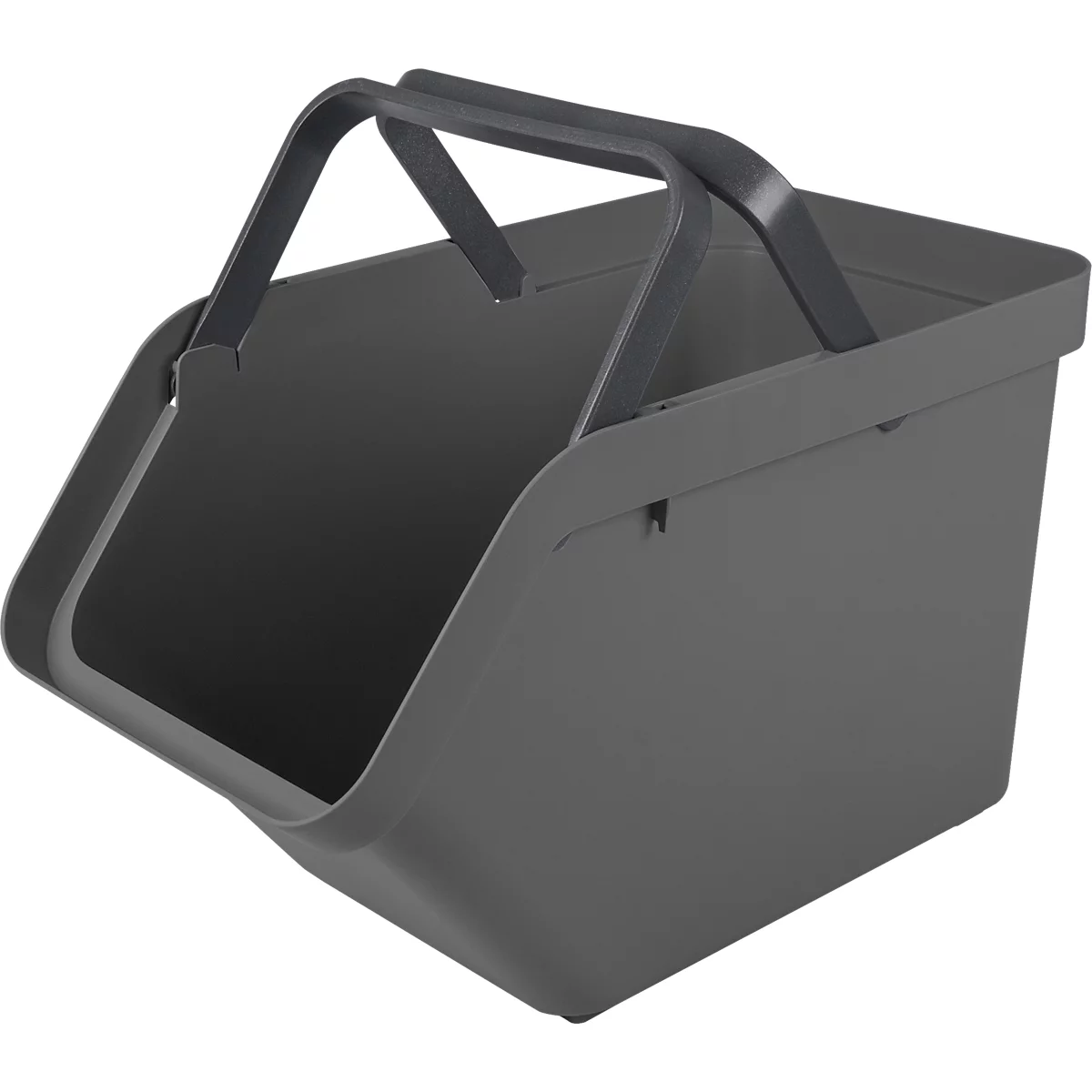 Boîte de transport Sunware® Sigma Home, volume 30 l, poignées rabattables, L 493 x l 270 x H 298 mm, polypropylène recyclé, anthracite