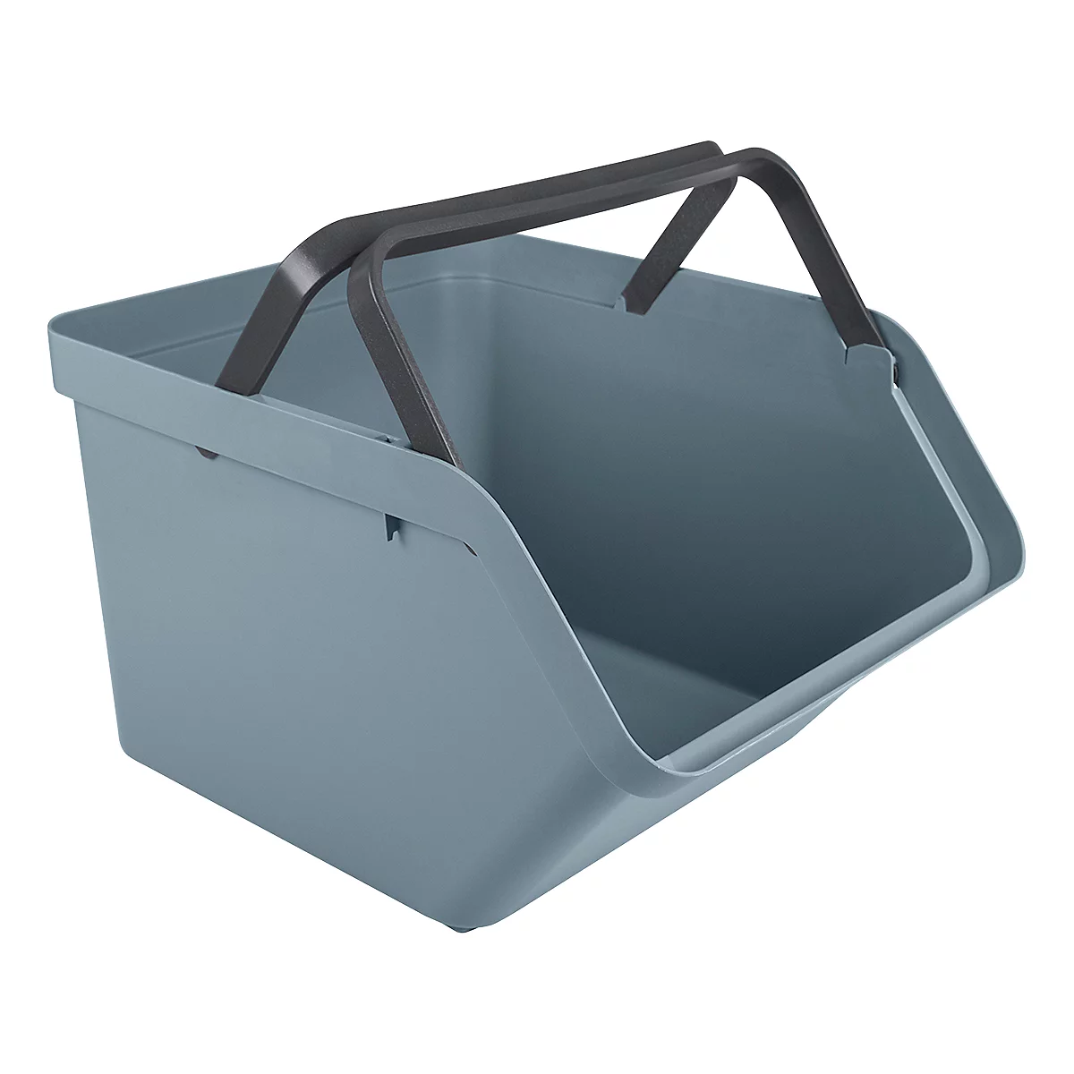 Boîte de transport Sunware® Sigma Home, volume 45 l, poignées rabattables, L 493 x l 388 x H 298 mm, polypropylène recyclé, bleu