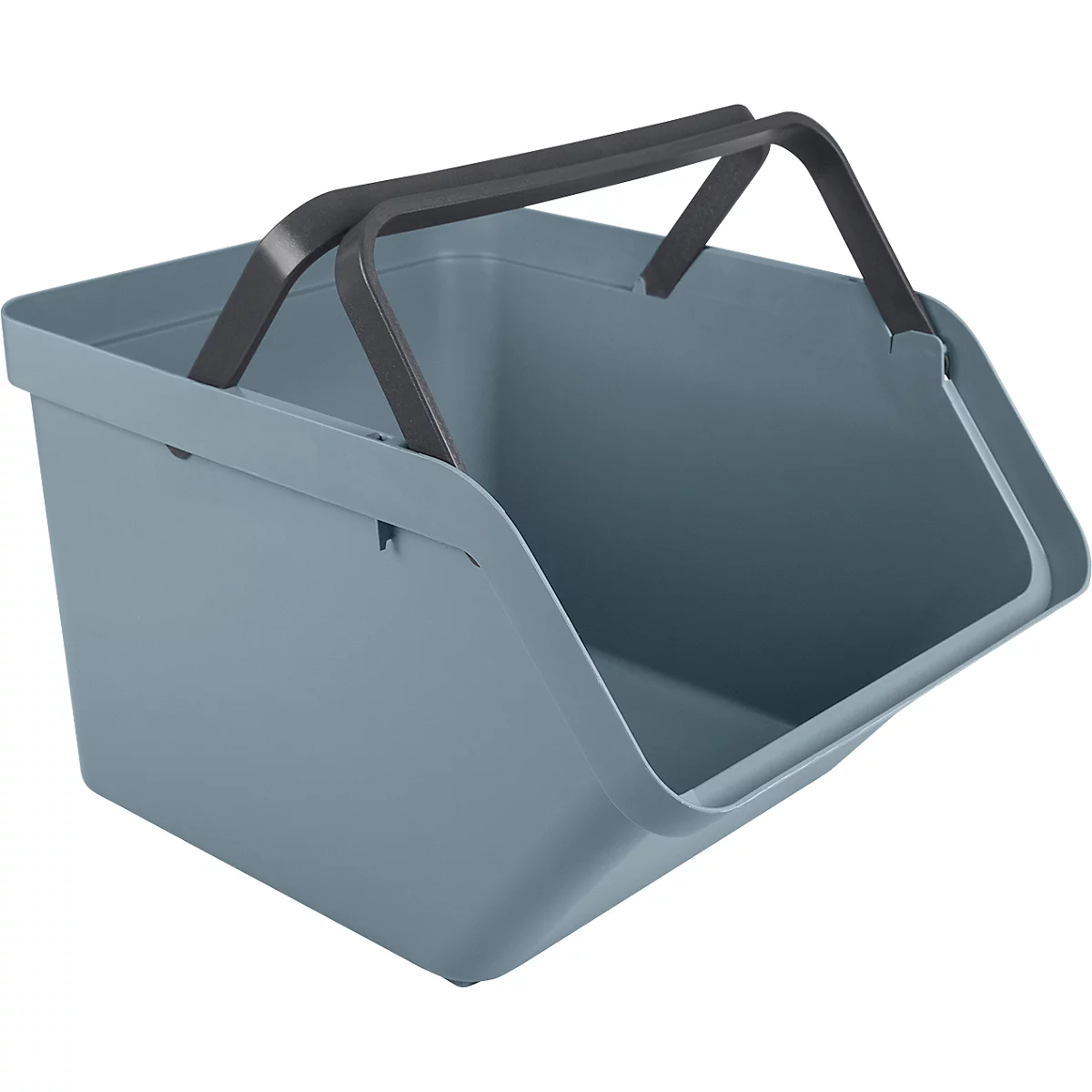Boîte de transport Sunware® Sigma Home, volume 45 l, poignées rabattables, L 493 x l 388 x H 298 mm, polypropylène recyclé, bleu