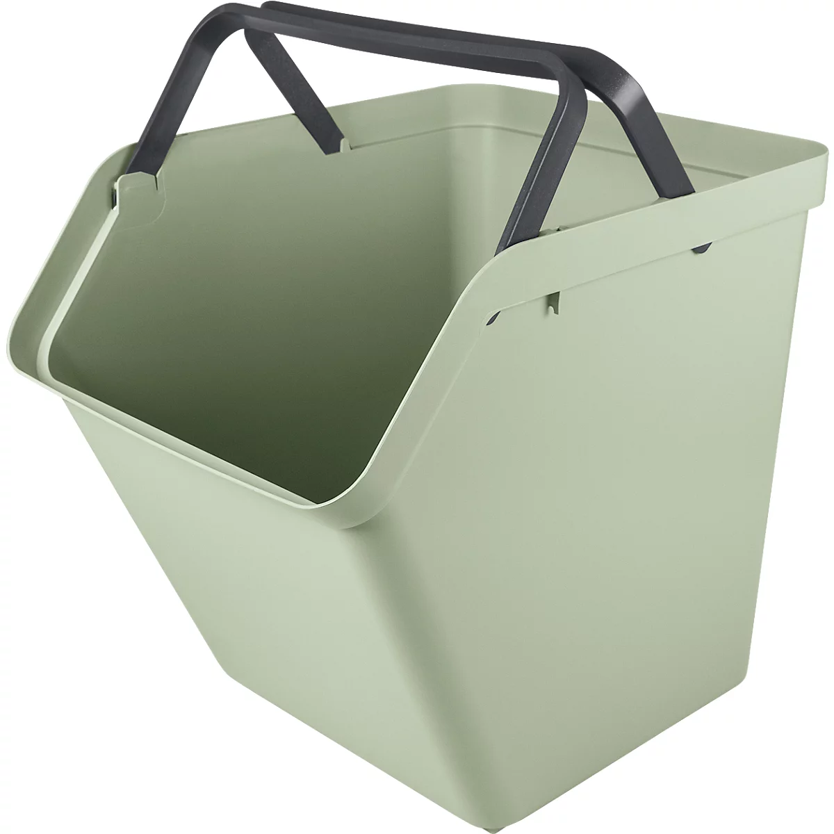 Boîte de transport Sunware® Sigma Home, volume 60 l, poignées rabattables, L 493 x l 388 x H 448 mm, polypropylène recyclé, vert