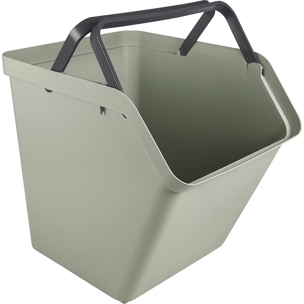 Boîte de transport Sunware® Sigma Home, volume 60 l, poignées rabattables, L 493 x l 388 x H 448 mm, polypropylène recyclé, vert