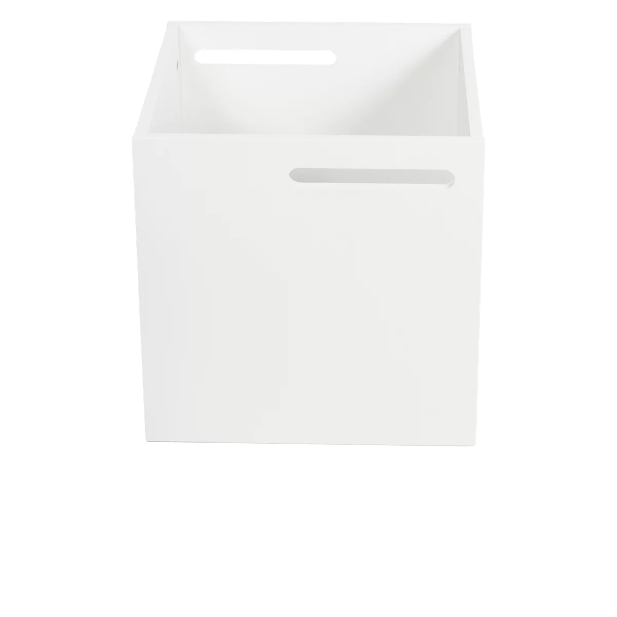 Boîte en bois Berlin, aggloméré robuste, blanc