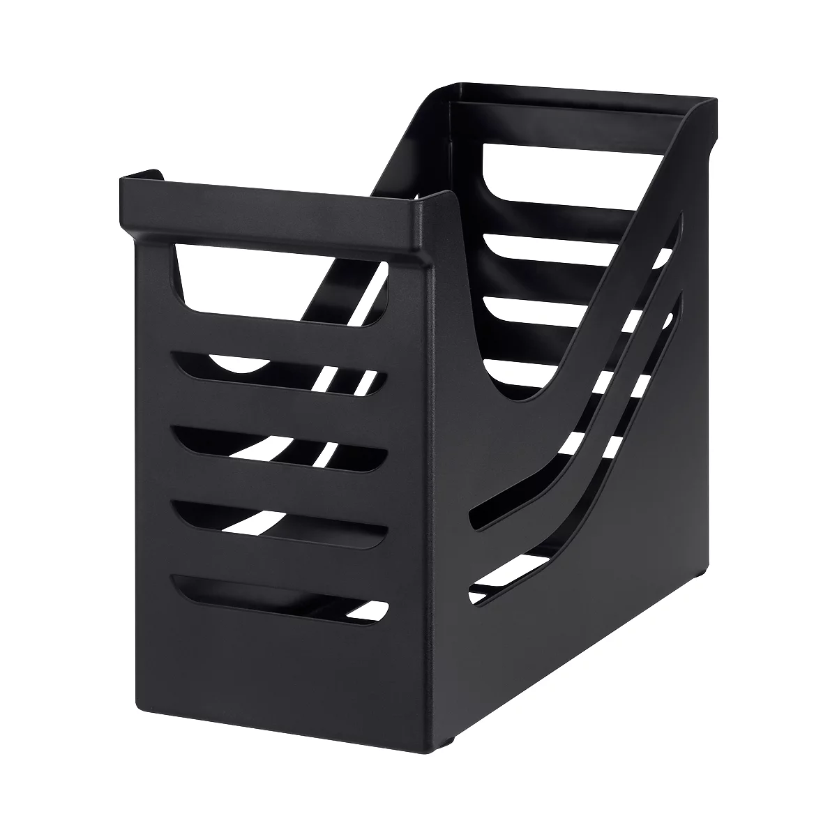 Boîte pour dossiers suspendus Re-Solution, noir