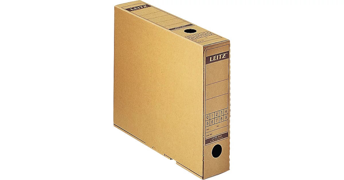 Boîtes archives Premium 6084 LEITZ®, fermeture avec rabat intérieur, dos de 70 mm, 10 pièces