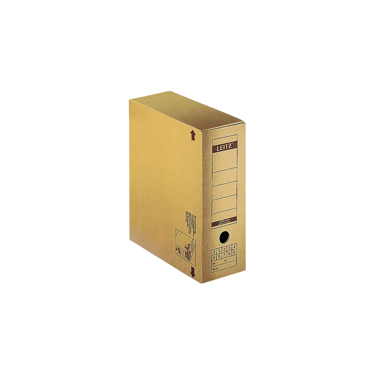 Boîtes archives Premium- en carton recyclé - dos 120 mm - 10 pièces