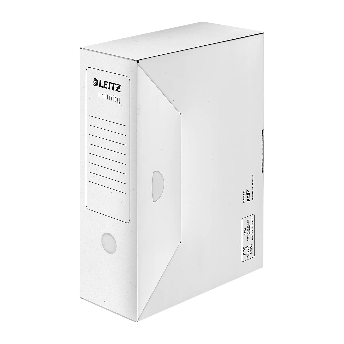 Boîtes d'archives Infinity - dos 100 mm - blanc - 10 pièces