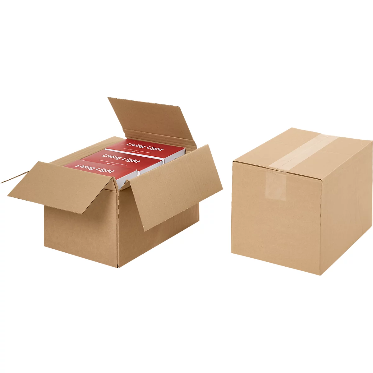 Boîtes et carton d’expédition à socle automatique, pour format A4