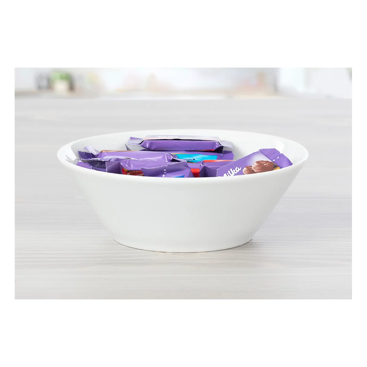 Bol Caterado ISTA, rond, Ø 140 x H 48 mm, porcelaine, blanc, 6 pièces