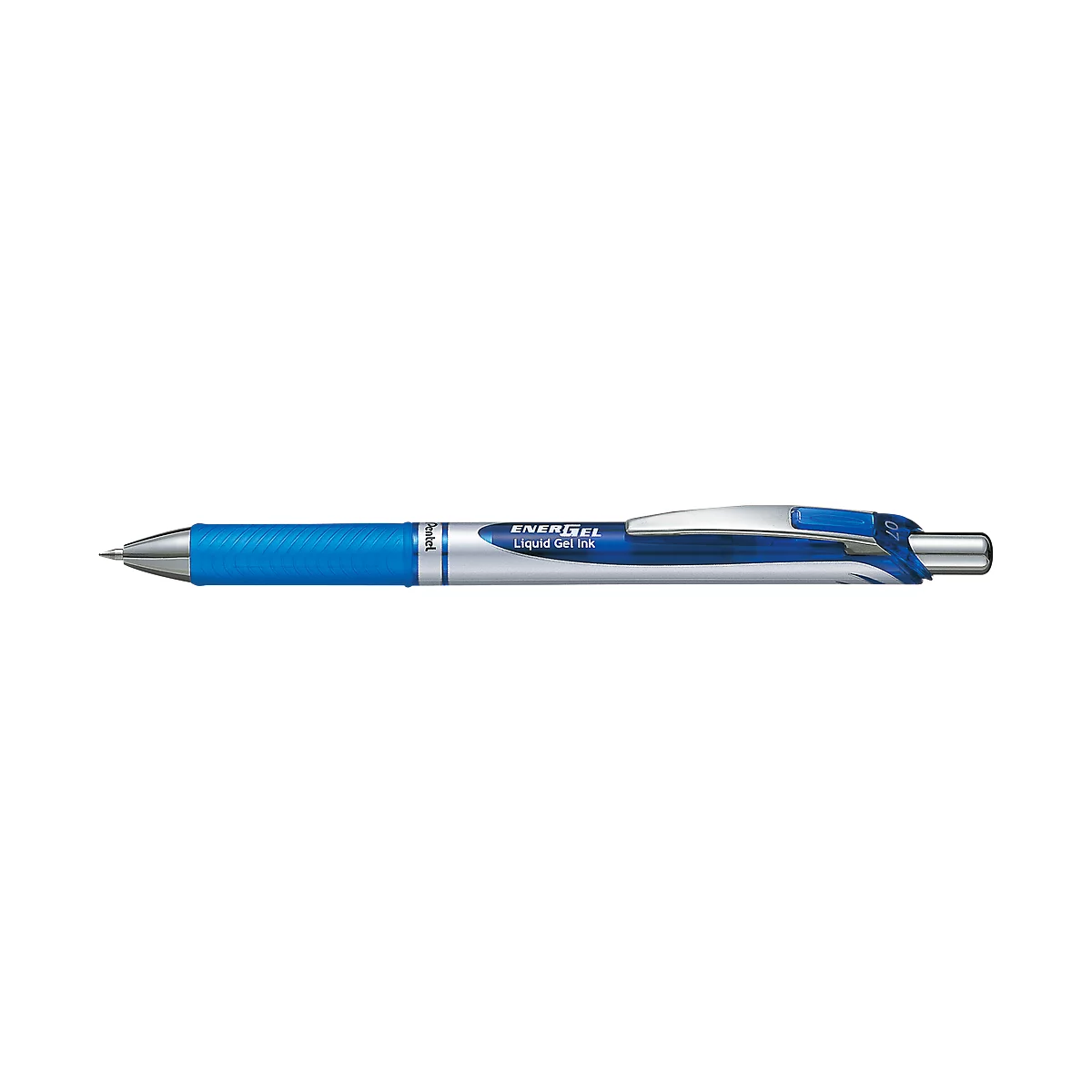 Bolígrafo de gel Pentel® EnerGel BL 77 azul, 12 unidades