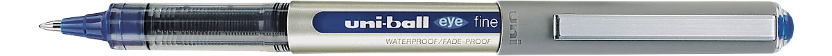 Bolígrafo Uni-ball ojo, fino 0,4 mm, azul