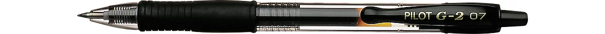 Bolígrafos de gel G-2, negro, 12 unidades