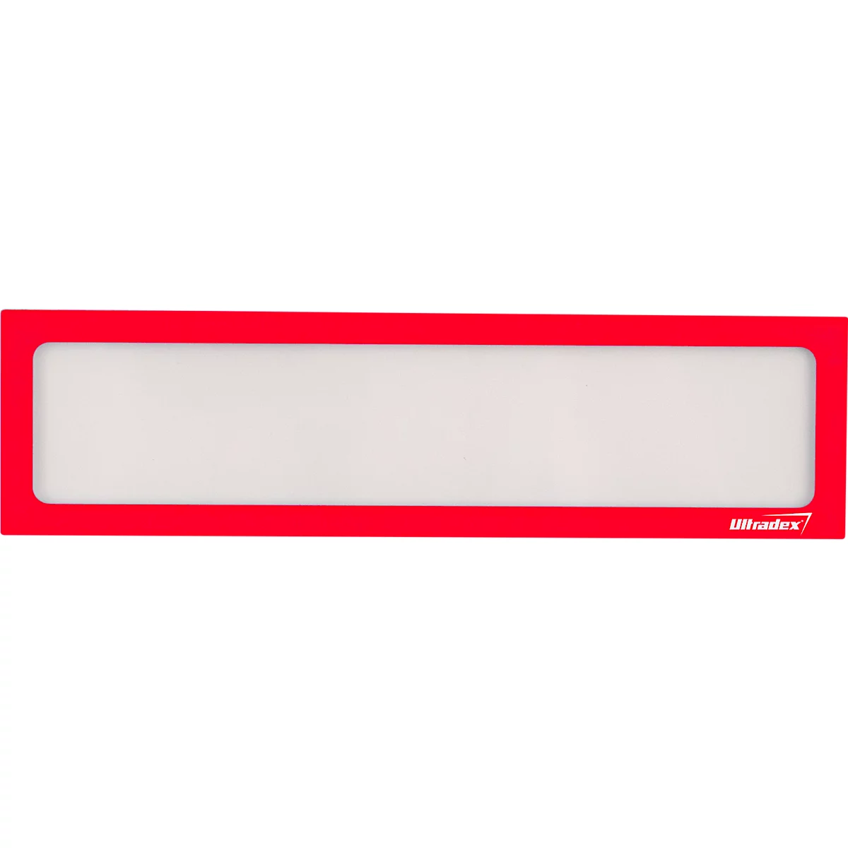Bolsillo de información Ultradex, magnético, para rúbricas, ancho 225 x alto 60 mm, A4, rojo