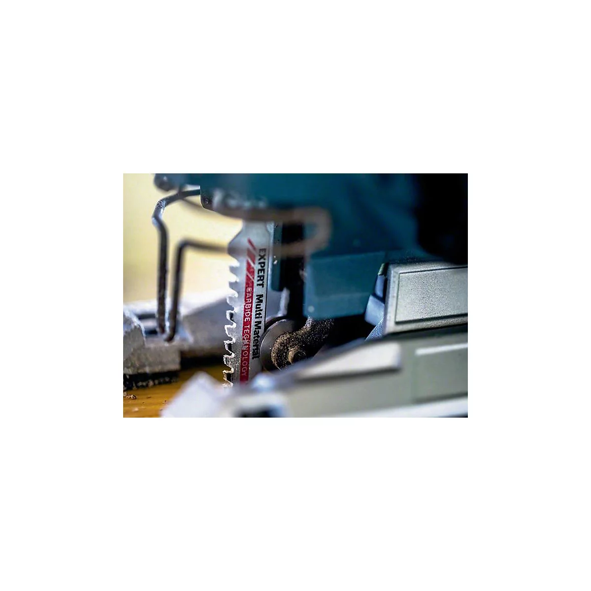BOSCH decoupeerzaagblad Expert T 367 XHM, Multimateriaal, L 132 mm, Hardmetaaltechnologie, progressieve tandsteek, 3 stuks