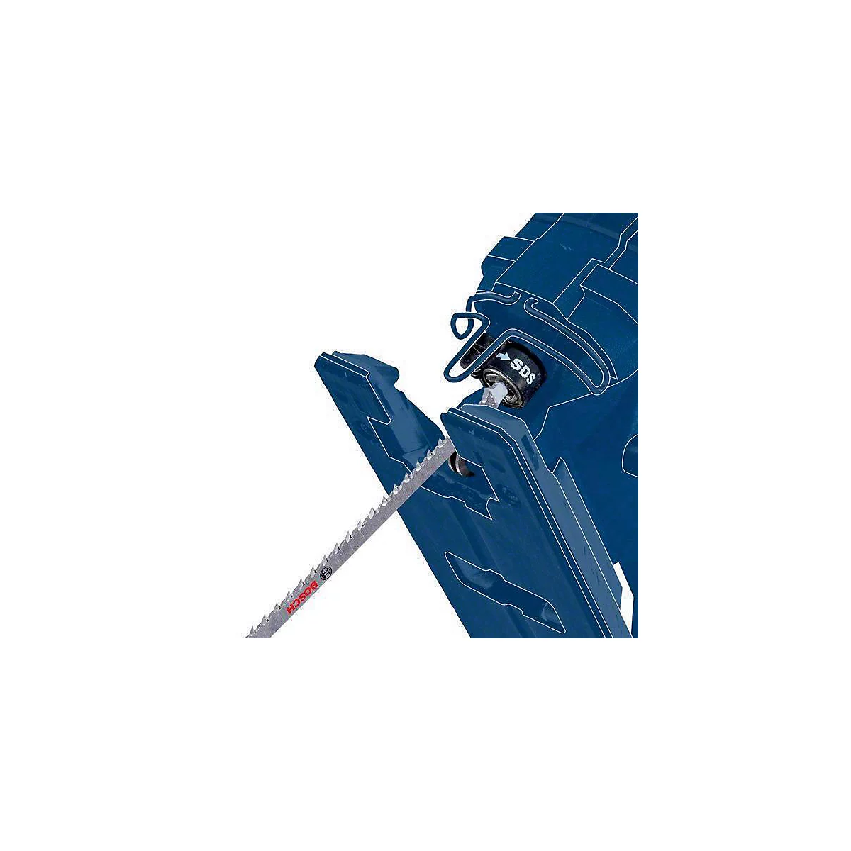 BOSCH decoupeerzaagblad T 144 DHM, voor hardhout &amp; WPC, L 100 mm, T-schacht, tandsteek 4-5,2 mm, 3 stuks