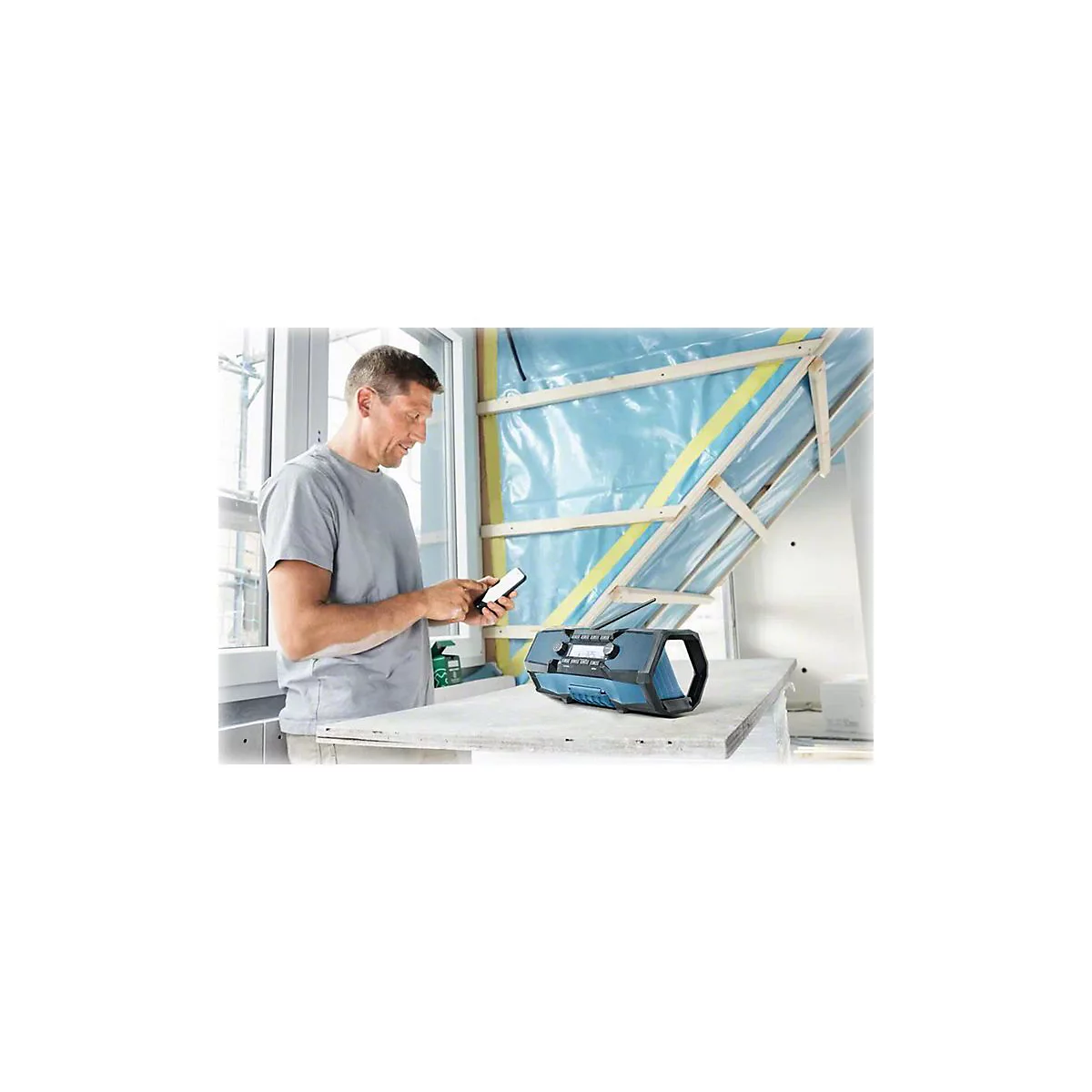 Bosch GPB 18V-2 C Professional - Baustellenradio - 15 Watt