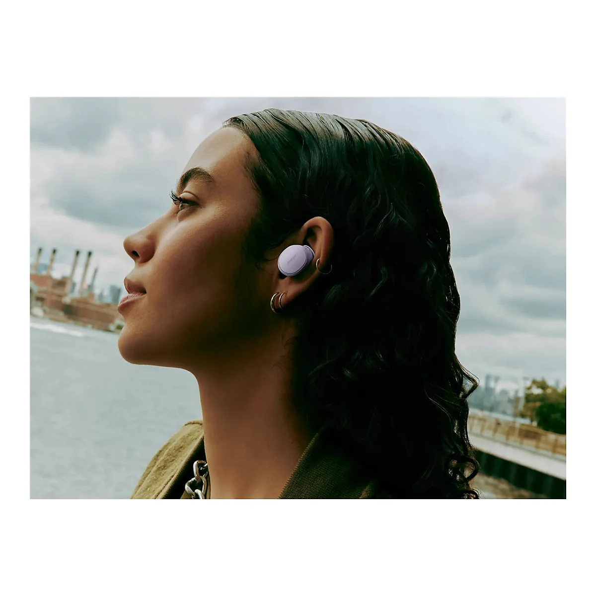 Bose QuietComfort - True Wireless-Kopfhörer mit Mikrofon - im Ohr - Bluetooth - aktive Rauschunterdrückung - Chilled Lilac