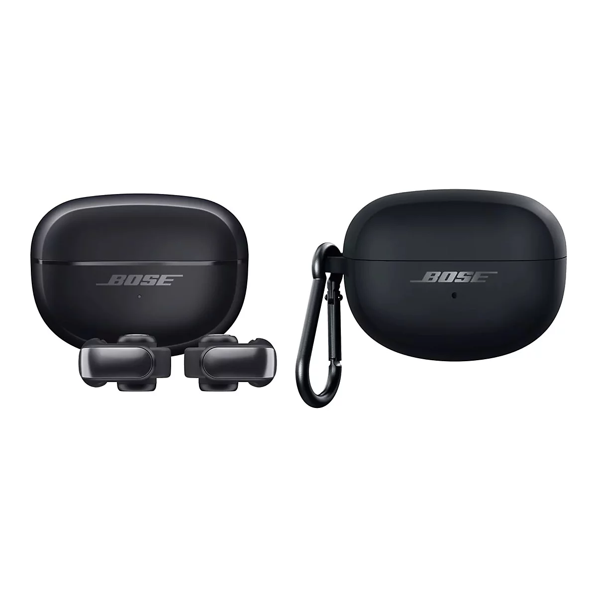Bose Ultra Open - True Wireless-Kopfhörer mit Mikrofon - offenes Ohr - Bluetooth - Schwarz