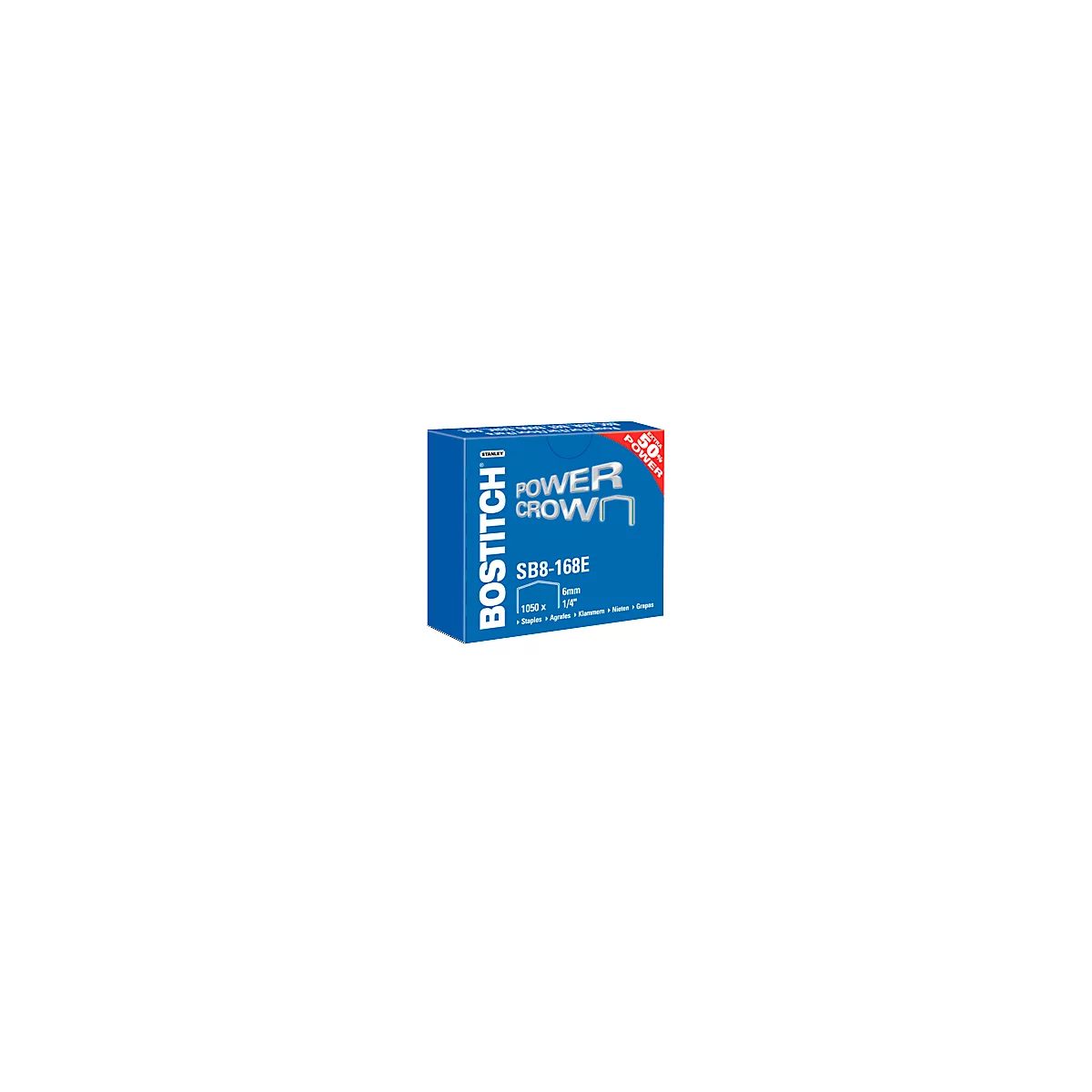 Bostitch Klammern SB8-168 E, 10x1050 St.