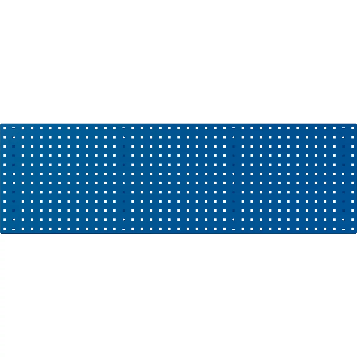 Blauer Hintergrund mit weißen Punkten in einem Rastermuster.