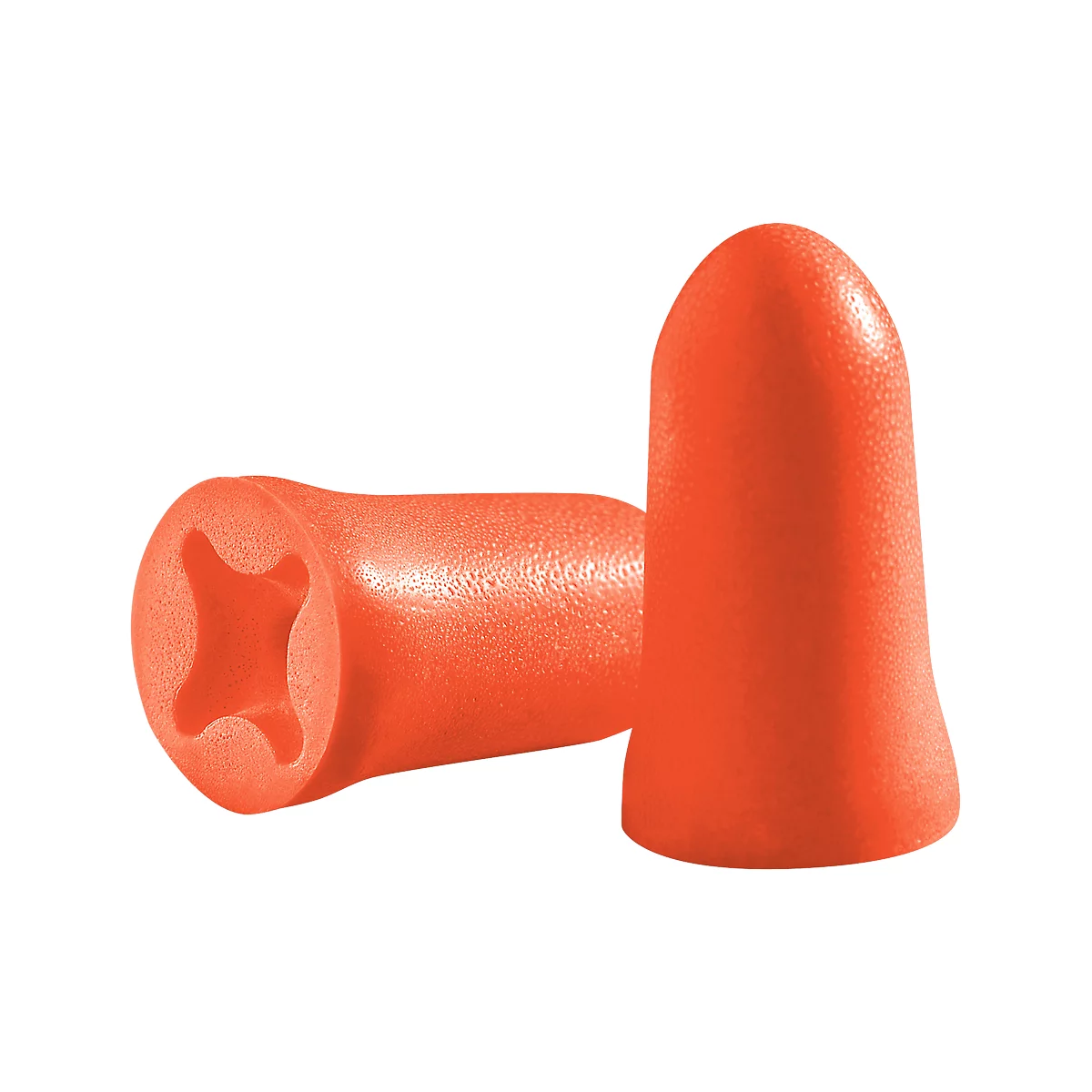 Bouchons d'oreilles jetables com4-fit Uvex, mousse plastique PU, taille S, SNR 33 dB, EN 352-2, orange clair, 200 paires