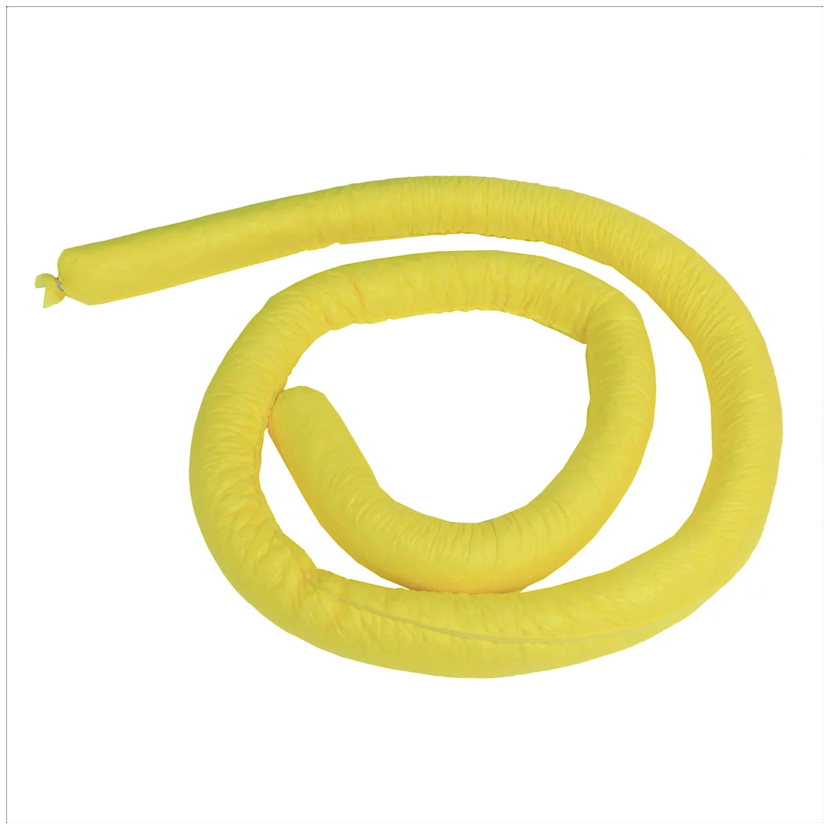 Boudin absorbant à remplissage flocons, absorbe particulièrement les produits chimiques, ø 75 x 3000 mm