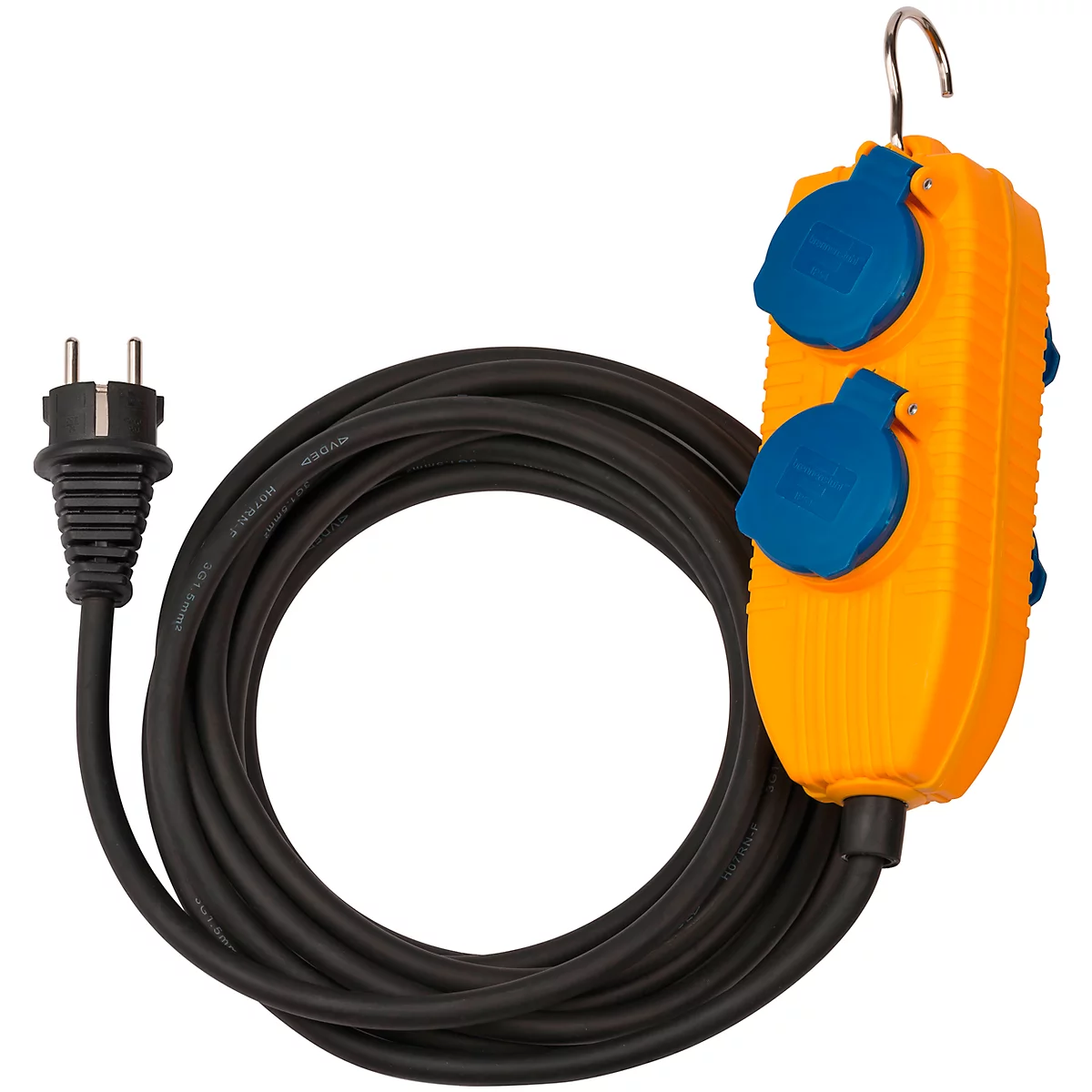 Bouwkabel brennenstuhl® IP 54 met Powerblock, 5 m