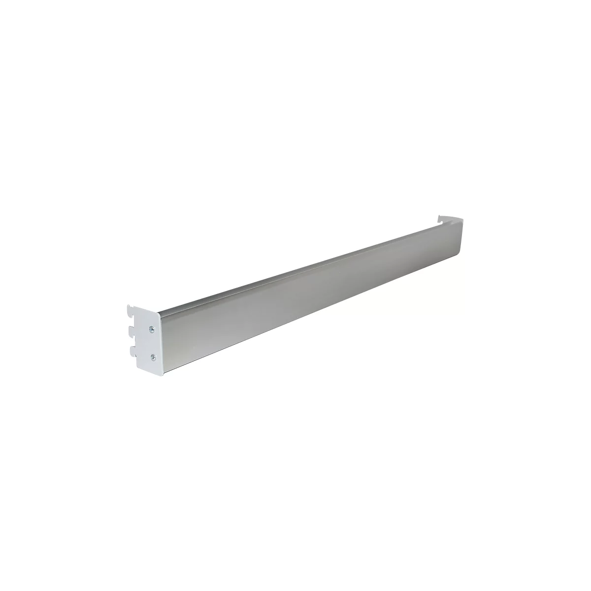 BP boxprofiel Treston M500, voor roterende gereedschapshouder, voor module M500, B 486 x D 55 x H 75 mm, geanodiseerd aluminium, RAL7035 (lichtgrijs)