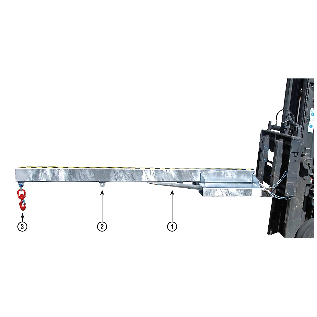 Bras de levage fixe 5 positions 2500 et 5000 kg - CIVBLF