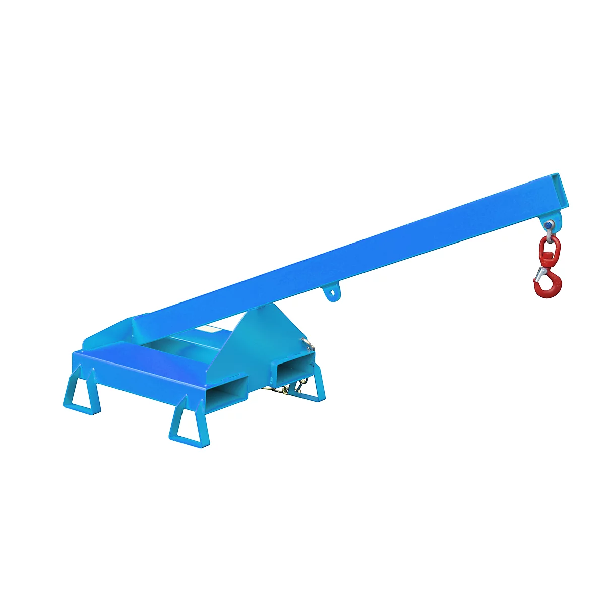 Bras de levage pour chariot élévateur, LA 25 - 1,0, bleu RAL 5012