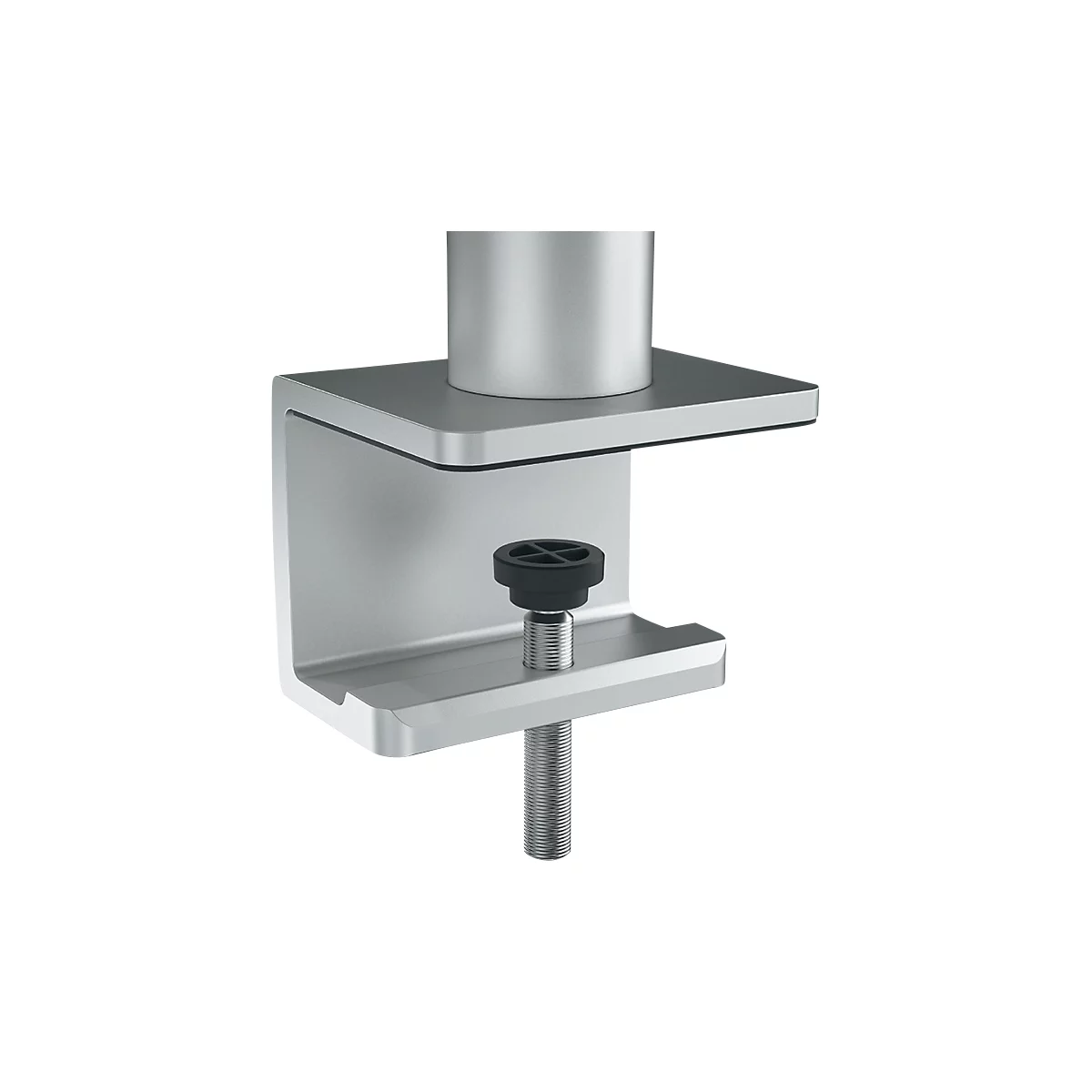 Bras de moniteur durable, pour 1 écran 21-27', VESA, rotatif et inclinable, réglable en hauteur, avec pince de bureau