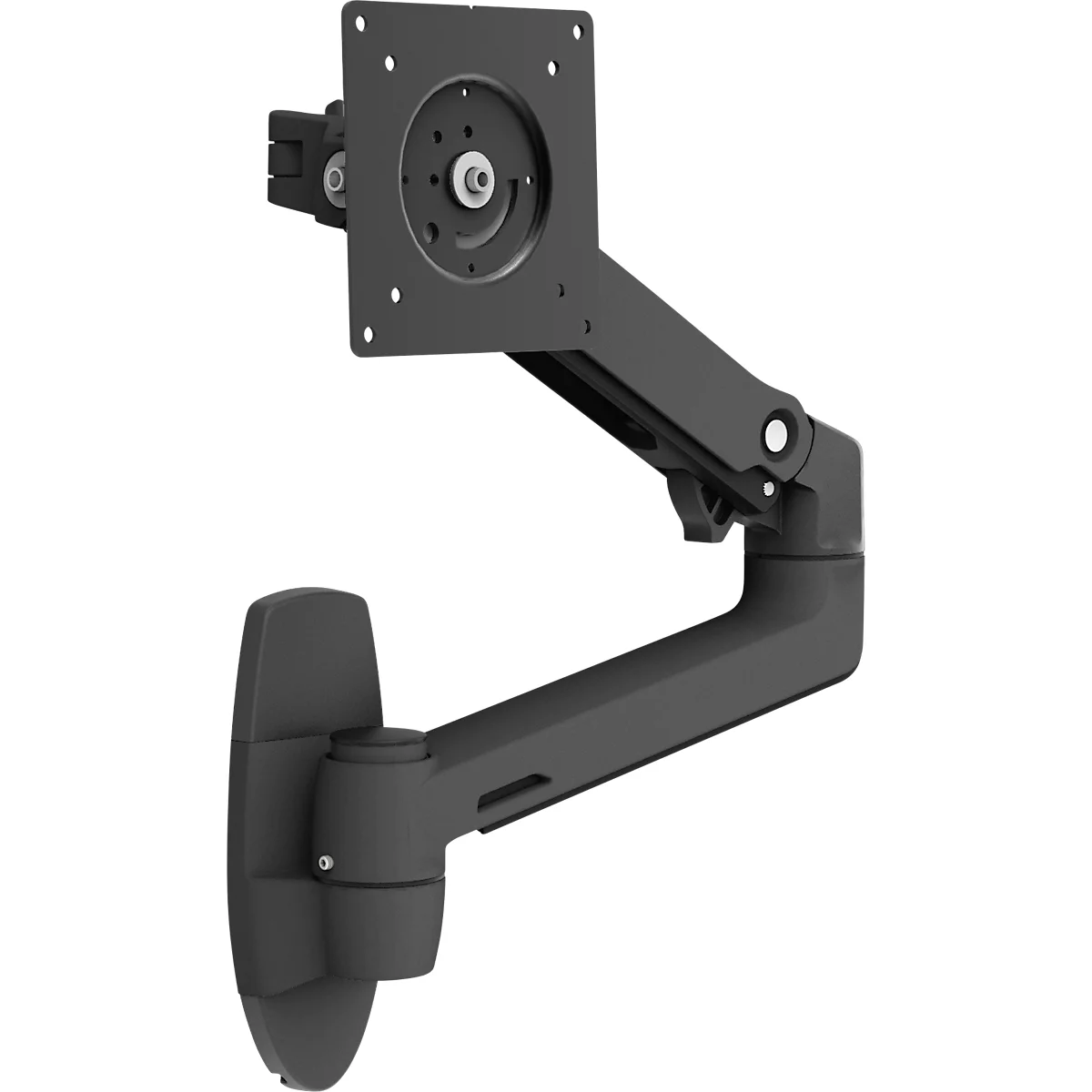 Bras mural pour écran Ergotron LX, jusqu'à 34', jusqu'à 11,3 kg, inclinable et pivotant, VESA, noir