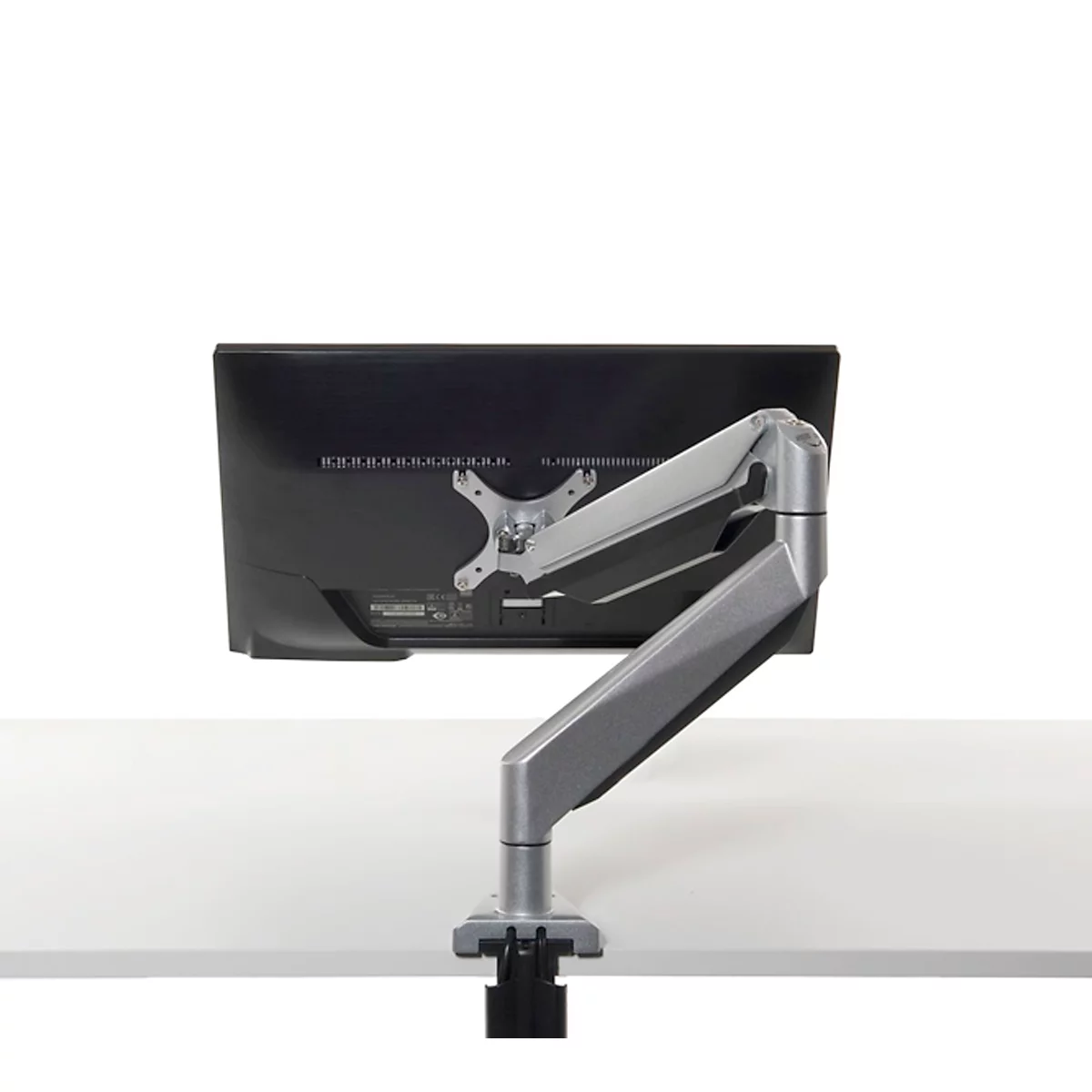 Bras porte-écran Smart Office 11 Bakker Elkhuizen, jusqu'à 27', support de table, hauteur ajustable/inclinable