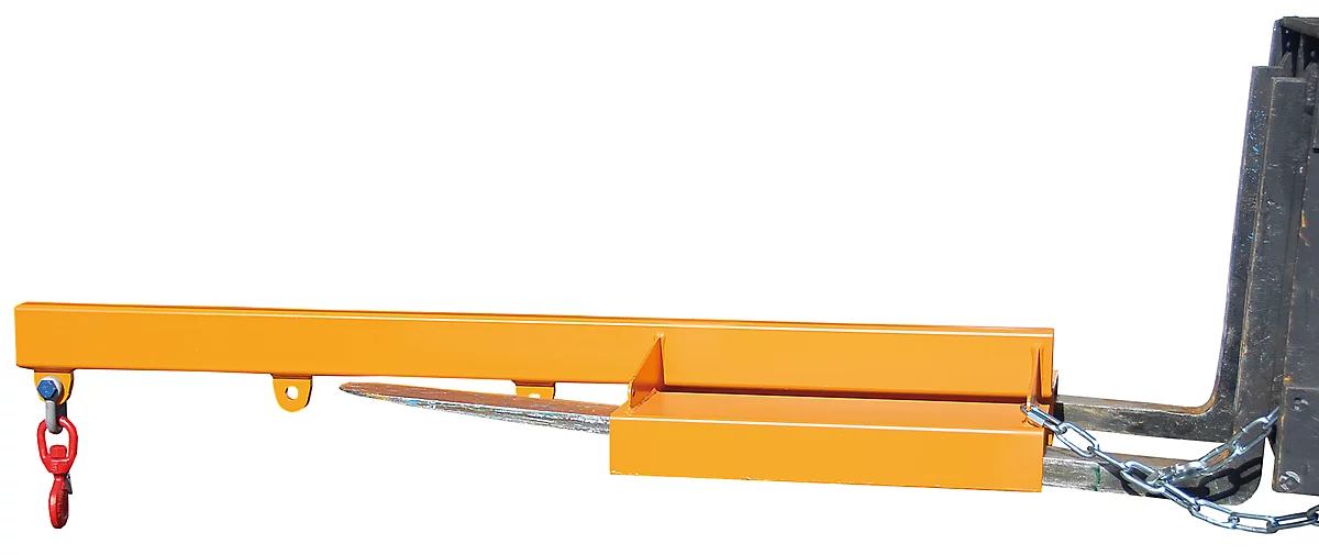 Brazo de carga para elevador de archivo, 1600-1,0, naranja RAL 2000