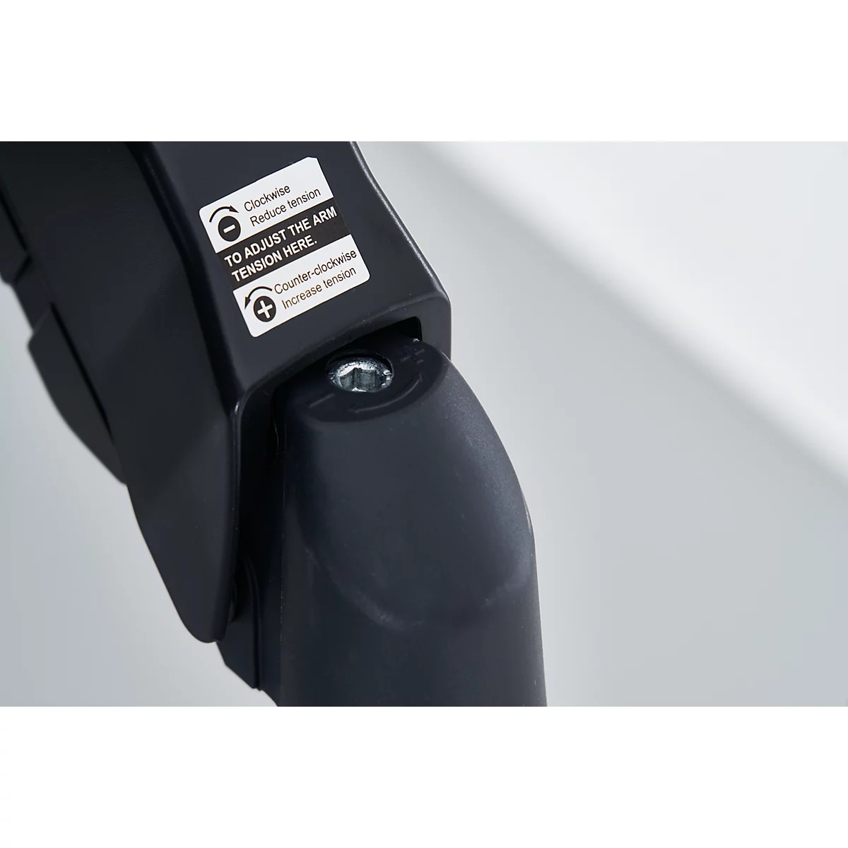 Brazo para monitor Schäfer Shop Select MX8-124, para 2 pantallas de hasta 32″ y hasta 8 kg, inclinable/giratorio/giratorio, regulable en altura, guía de cables, VESA, abrazadera de mesa.