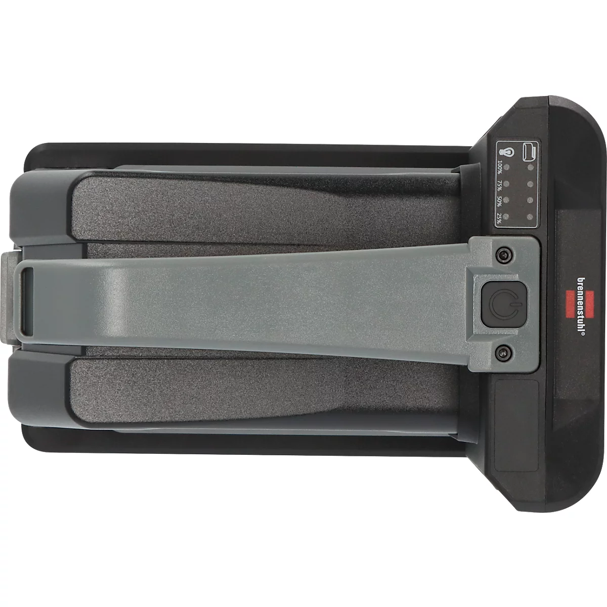 Brennenstuhl 2-in-1 oplaadbare handlamp &amp; werklamp HL 3000, 6500K, ergonomische handgreep, verstelbare magneetvoet, IP54, lichtbereik tot 200 m, zwart