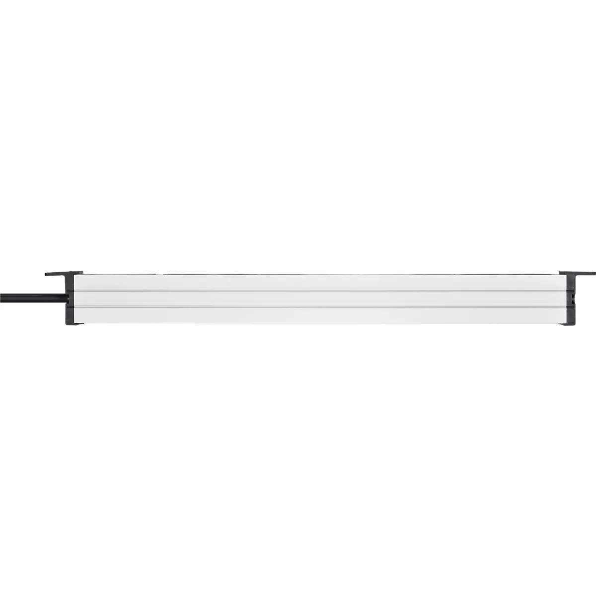 Grijze grafiek met het label 'Überspannungsschutzlevel'. Eén balk is rood gemarkeerd: 19.500 A.