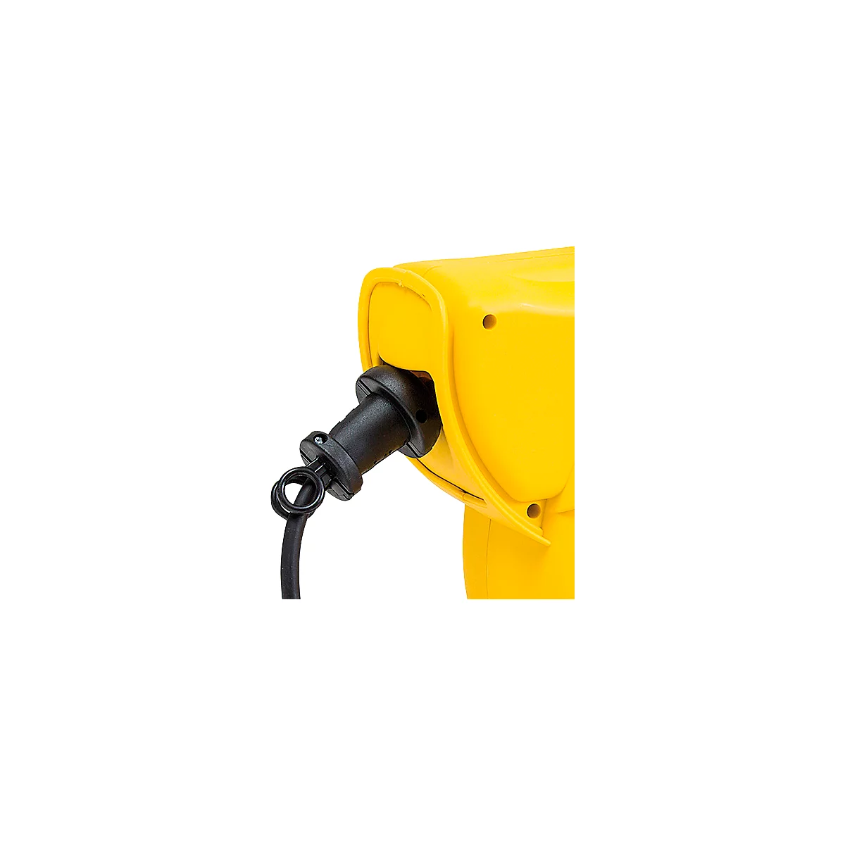 Brennenstuhl automatische kabelhaspel, 16+2 m rubber-neopreen kabel, IP44 spatwaterdicht, met automatische opwikkeling, L 140 x B 480 x H 320 mm, geel/zwart