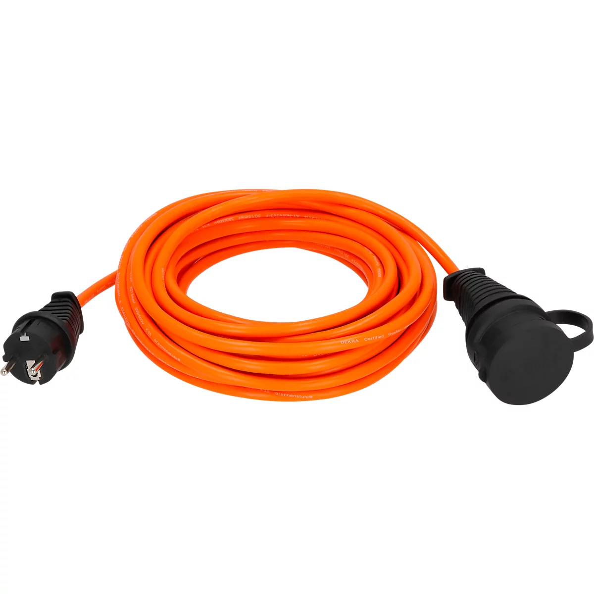 Brennenstuhl BREMAXX verlengkabel, IP44, tot -35 °C, olie- en UV-bestendig, oranje, 10 meter