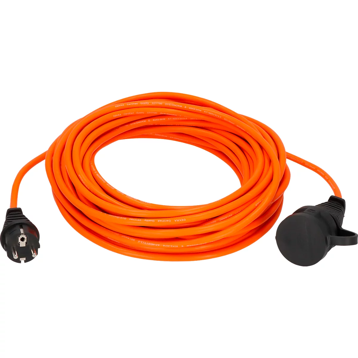 Brennenstuhl BREMAXX verlengkabel, IP44, tot -35 °C, olie- en UV-bestendig, oranje, 20 meter