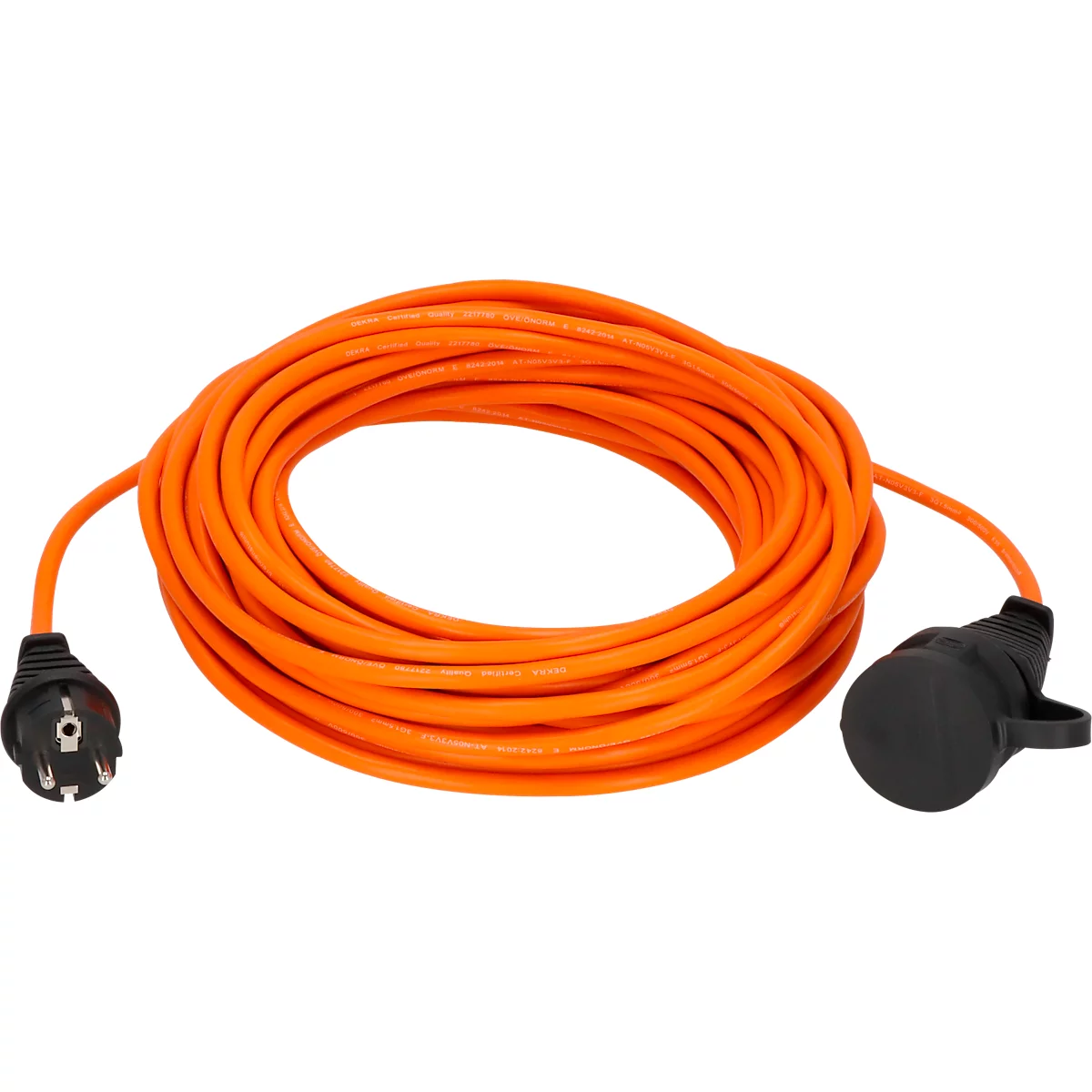 Brennenstuhl BREMAXX verlengkabel, IP44, tot -35 °C, olie- en UV-bestendig, oranje, 25 meter