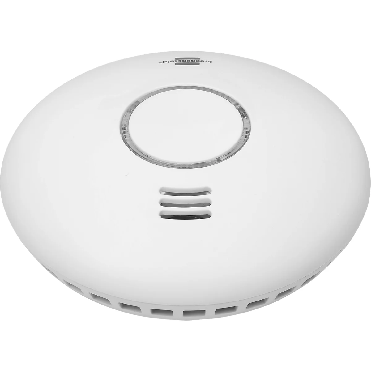 Brennenstuhl Connect WRHM0 Rauch- und Hitzewarnmelder, 2,4-GHz Wi-Fi, App-Benachrichtigung, 85 dB, EN 14604, inkl. Batterien