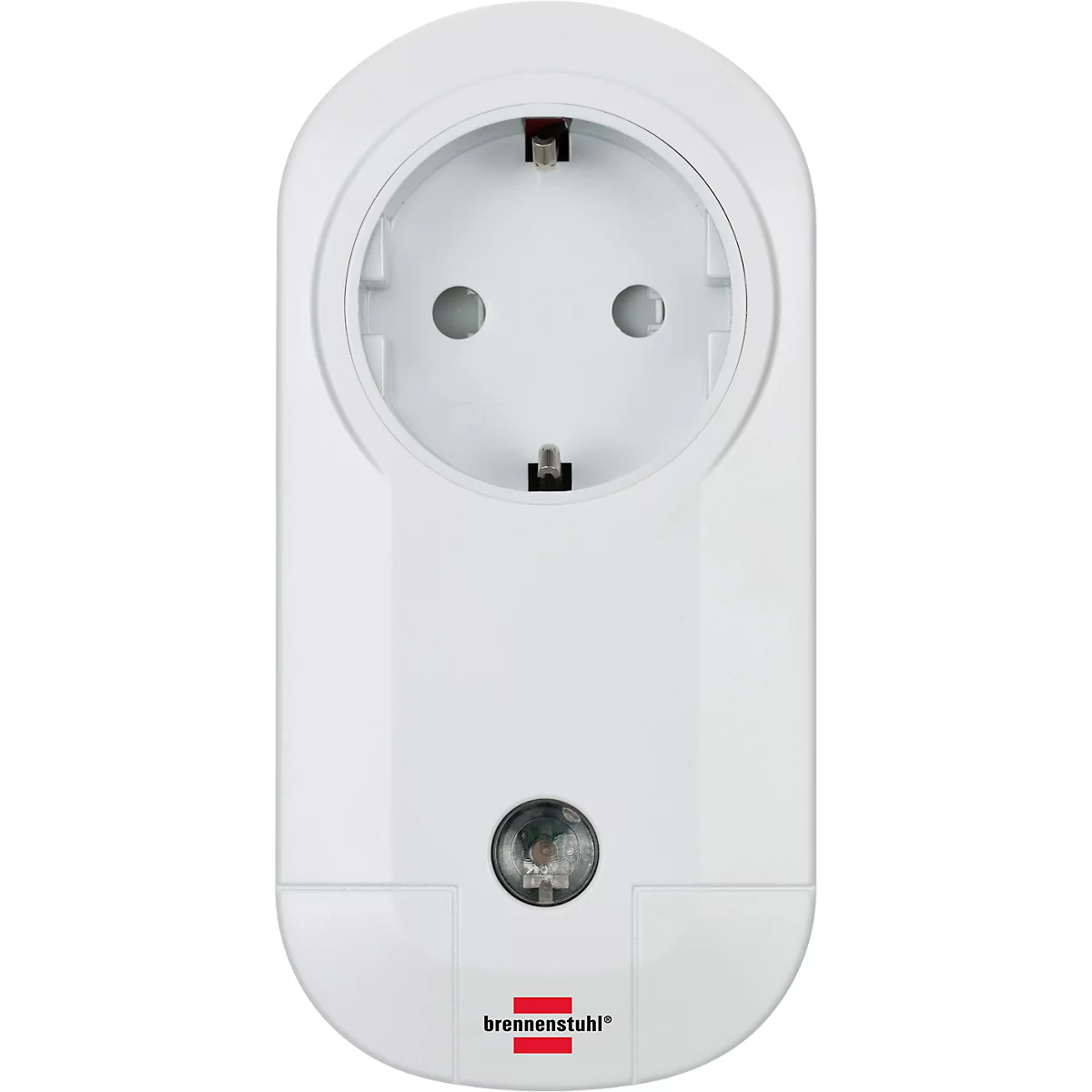 Brennenstuhl Funkschalt-Set RC CE1 3001, 3 Funksteckdosen, 1 Handsender, 25 m Reichweite, bis 1000 W, erhöhter Berührungsschutz, B 51 x H 115 mm, weiß, inkl. Batterien