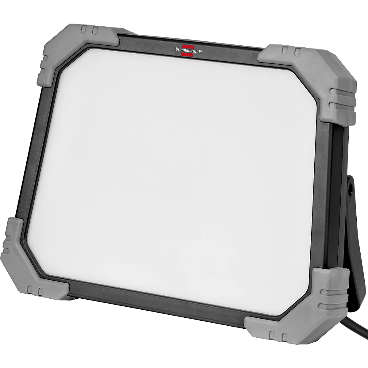 Brennenstuhl LED-Arbeitsstrahler DINORA 5050, bruch- und schlagfest, mit Tragegriff, 5100 lm, IP65, 5700K, mit Kantenschutz, schwarz