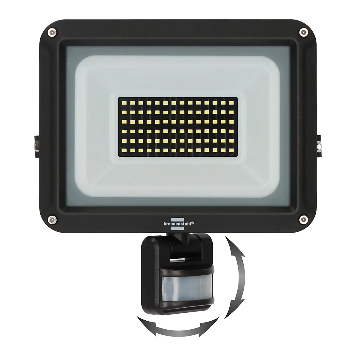 Rode cirkel met de witte tekst 5800 LUMEN.