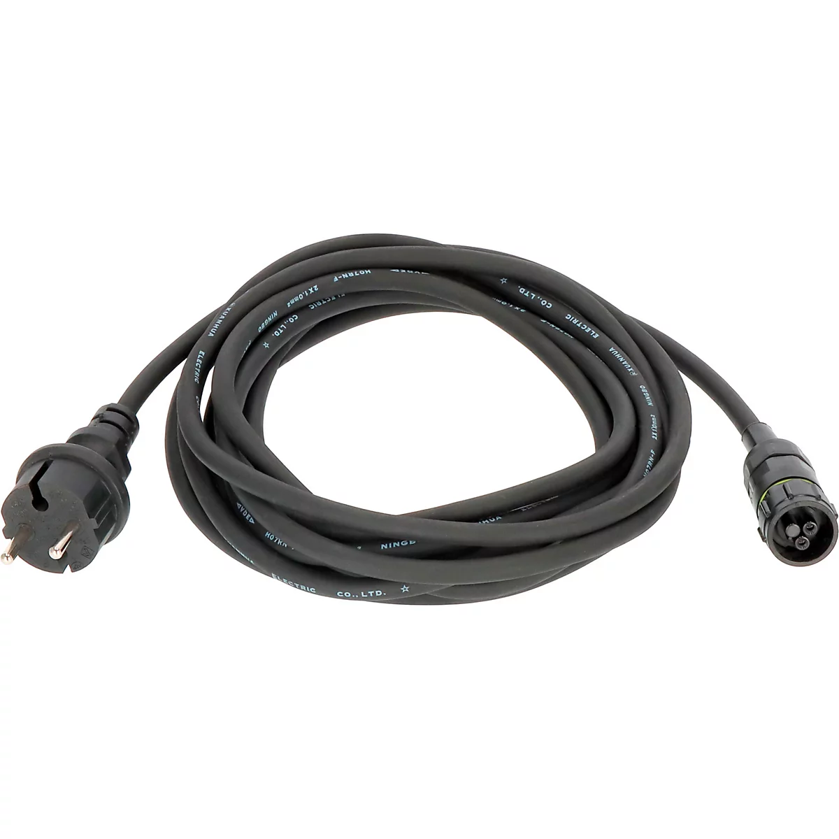 Cercle rouge avec symbole de marteau et texte 'IK08' en blanc.