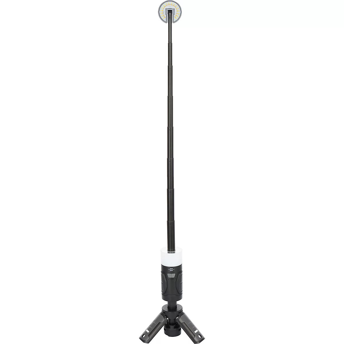 Rotes Logo mit Powerbank-Symbol und Blitz. Schriftzug: USB Powerbank.